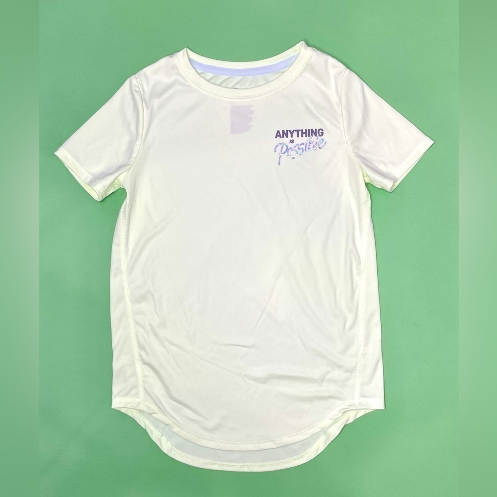 All in Motion ‘Anything is Possible’ Short Sleeve Green T-Shirt